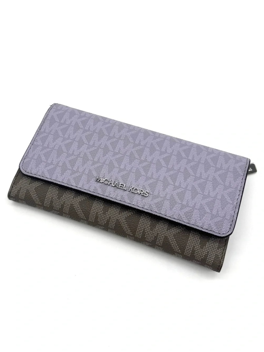 Michael Kors Large Jet Set Travel Trifold Wallet - Lilac